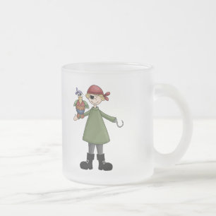 Leven van een piraat matglas koffiemok