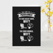 Leven van een programmeur - Code werkt niet Kaart (Gele Bloem)