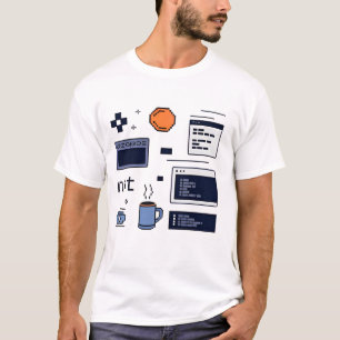 Leven van een programmeur – Werkruimte voor codeur T-shirt