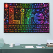 Leven van een Starkind | Ruimthema Schuimkartonpri Spandoek (Beurs)