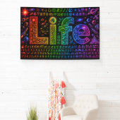 Leven van een Starkind | Ruimthema Schuimkartonpri Spandoek (Insitu)