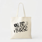 LEVEN VAN EEN VERPLEEGING. TOTE BAG (Voorkant)