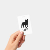 leven van Franse buldog Badge (Handheld)