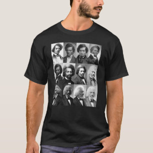 Leven van Frederick Douglass Black History T-shirt