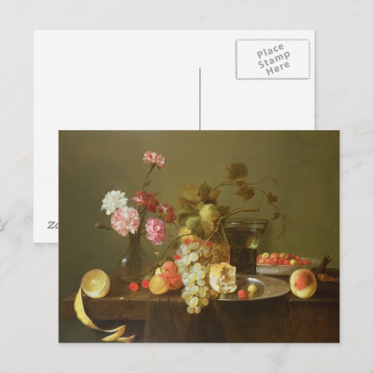 Leven van fruit en bloemen briefkaart (Voorkant / Achterkant)