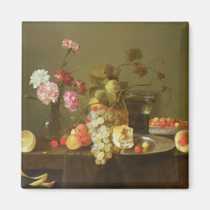 Leven van fruit en bloemen magneet