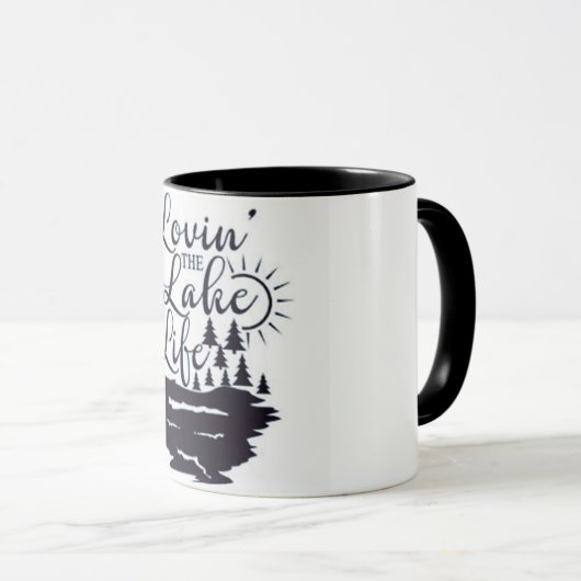 **LEVEN VAN HET ARBEIDSLEVEN** OP DEZE KOOL MOK (Voorkant rechts)