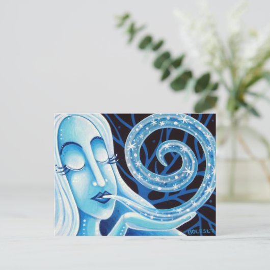 Leven van het Briefkaart van de winter (Staand voorkant)