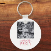 Leven van het Feest Design | Bruidsmeisjes Feest Sleutelhanger (Voorkant)