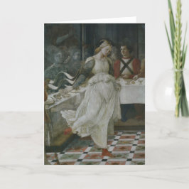 Leven van Johannes de Doper - Herodes Banket - Lip Feestdagen Kaart