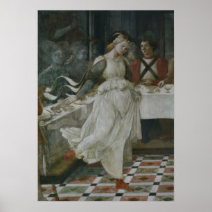 Leven van Johannes de Doper - Herodes Banket - Lip Poster