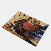 Leven van jongens deurmat (Schuin)