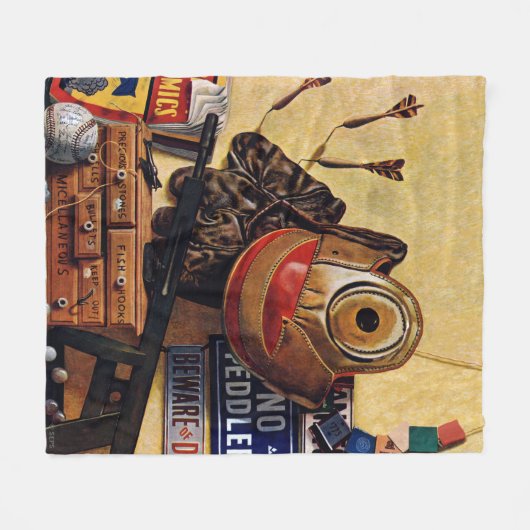 Leven van jongens fleece deken (Voorkant (Horizontaal))