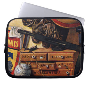 Leven van jongens laptop sleeve