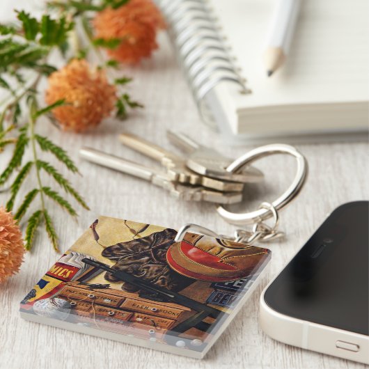 Leven van jongens sleutelhanger (Voorkant Rechts)