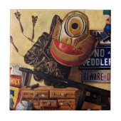 Leven van jongens tegeltje (Voorkant)