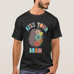 Leven van leraar kus je brainstudenten, klasje t-shirt
