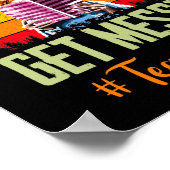 Leven van leraar nemen kansen om fouten te maken W Poster (Hoek)