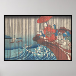 Leven van Nichiren Prayer voor Regen Beantwoordde  Poster