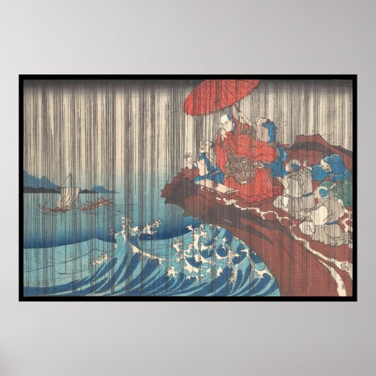 Leven van Nichiren Prayer voor Regen Beantwoordde  Poster (Voorkant)