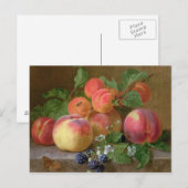 Leven van perziken briefkaart (Voorkant / Achterkant)