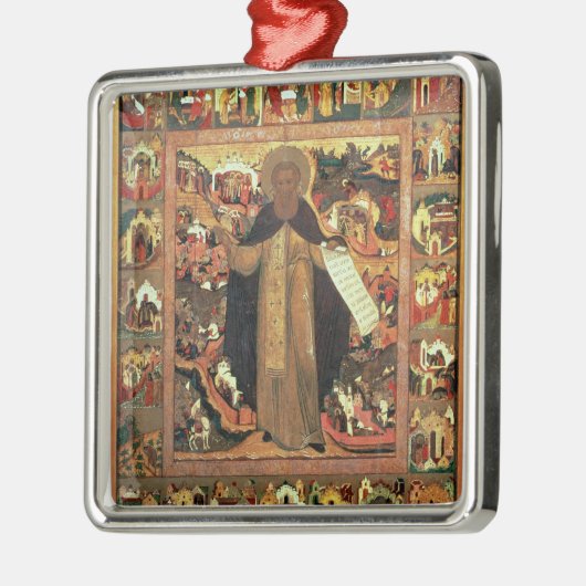 Leven van Sint Sergius of Radonesh, 1640 Metalen Ornament (Links)