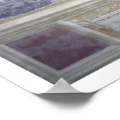 Leven van St. Benedict (fresco) (detail) Poster (Hoek)