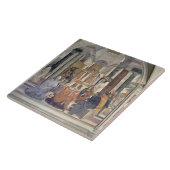 Leven van St. Benedict (fresco) (detail) Tegeltje (Zijkant)