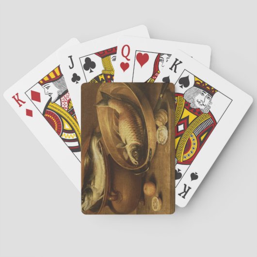 Leven van vissen en leemten pokerkaarten (Achterkant)