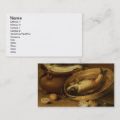 Leven van vissen en leemten visitekaartje (Voorkant / Achterkant)