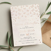 Leven van Vlinders Vrijgezellenfeest Folie Uitnodiging