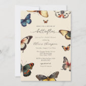 Leven van Vlinders Vrijgezellenfeest Kaart (Voorkant)