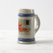 Leven van zoete peper bierpul (Voorkant rechts)