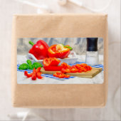 Leven van zoete peper etiket (Insitu)