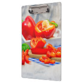 Leven van zoete peper klembord (Links)