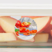 Leven van zoete peper labels (Aangebracht)