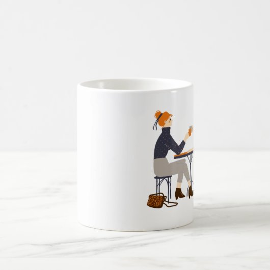 Leven, Vastberadenheid en Thee. Vriendschap Koffiemok (Center)