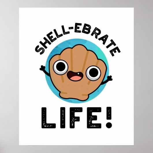 Leven vieren met Shell Grappige Shell Grappen  Poster (Voorkant)