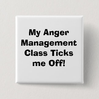 leven vierkante button 5,1 cm