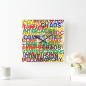 Leven Vierkante Klok (Huis)