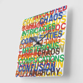 Leven Vierkante Klok (Hoek)