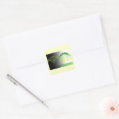 Leven Vierkante Sticker (Envelop)