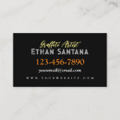 Leven Visitekaartje (Achterkant)