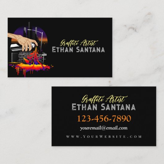 Leven Visitekaartje (Voorkant / Achterkant)