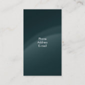 Leven Visitekaartje (Achterkant)