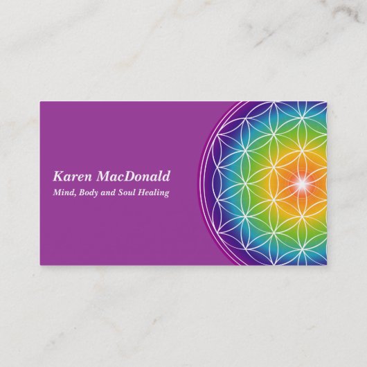 Leven Visitekaartje (Achterkant)