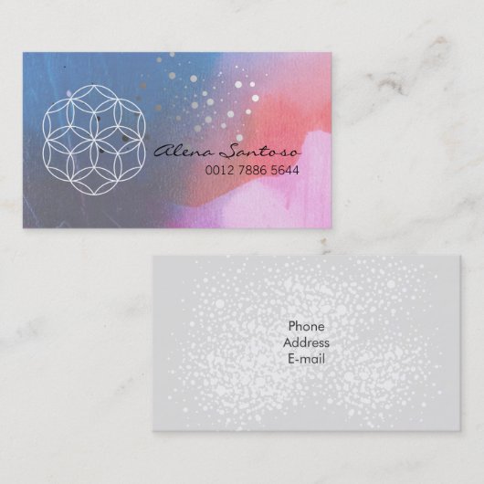 Leven Visitekaartje (Voorkant / Achterkant)