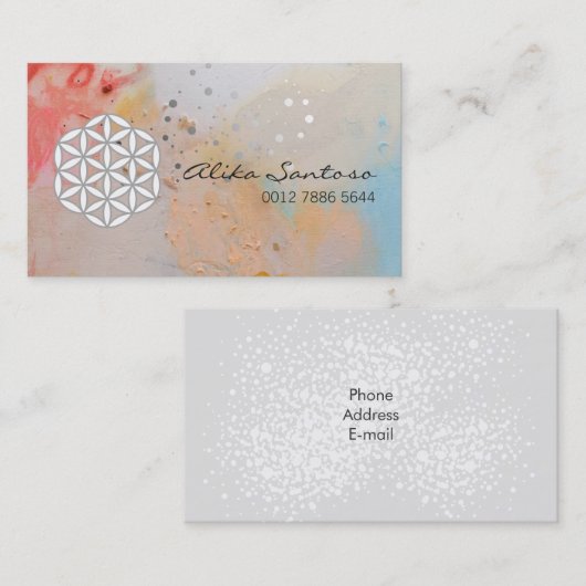 Leven Visitekaartje (Voorkant / Achterkant)