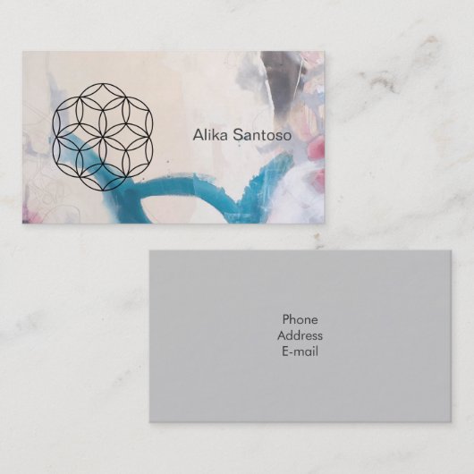 Leven Visitekaartje (Voorkant / Achterkant)