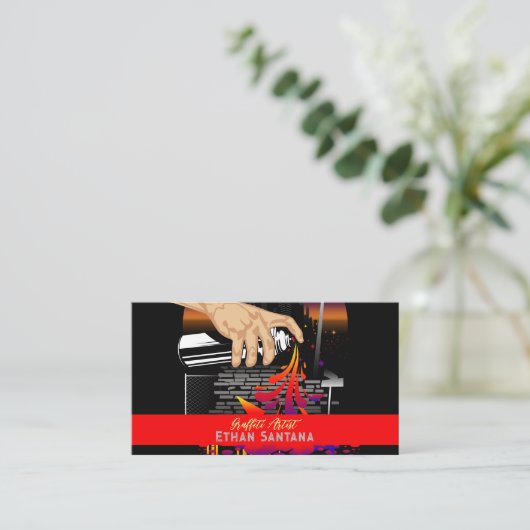 Leven Visitekaartje (Staand voorkant)